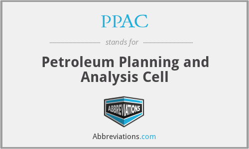 PPAC - Petroleum Planning and Analysis Cell