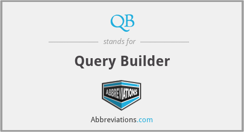 QB - Query Builder