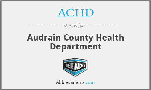 ACHD - Audrain County Health Department