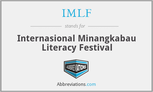 IMLF - Internasional Minangkabau Literacy Festival