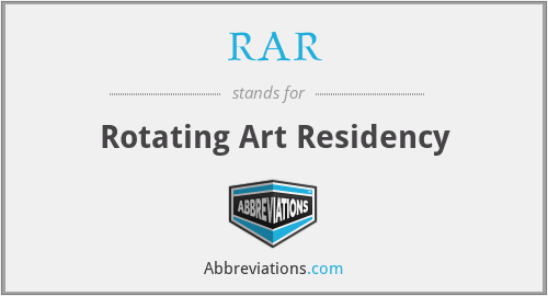 RAR - Rotating Art Residency