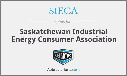 SIECA - Saskatchewan Industrial Energy Consumer Association