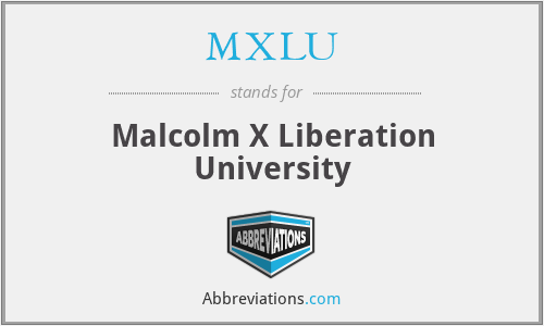 MXLU - Malcolm X Liberation University