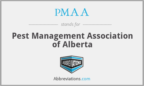 PMAA - Pest Management Association of Alberta