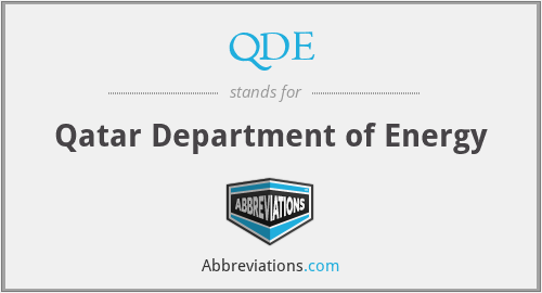 QDE - Qatar Department of Energy