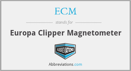 ECM - Europa Clipper Magnetometer