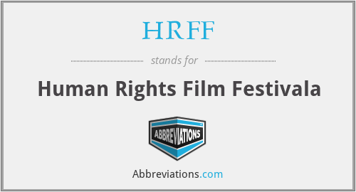 HRFF - Human Rights Film Festivala