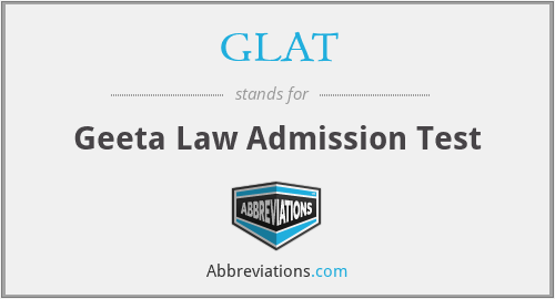 GLAT - Geeta Law Admission Test