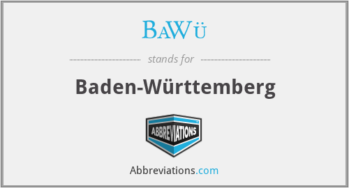 BaWü - Baden-Württemberg