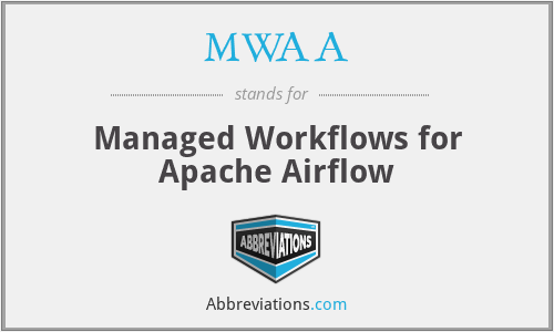 MWAA - Managed Workflows for Apache Airflow