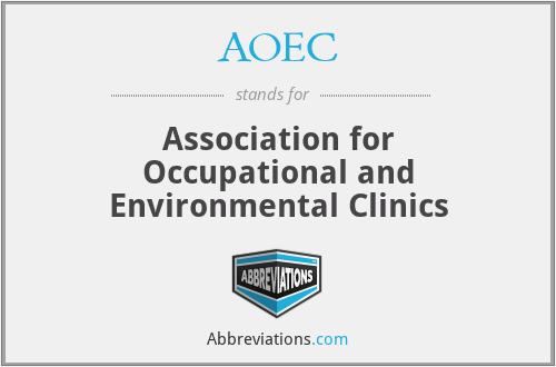 AOEC - Association for Occupational and Environmental Clinics