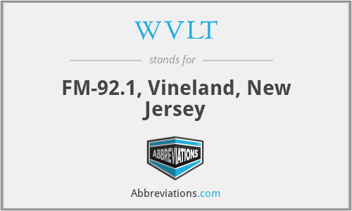 WVLT - FM-92.1, Vineland, New Jersey