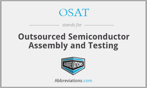 OSAT - Outsourced Semiconductor Assembly and Testing
