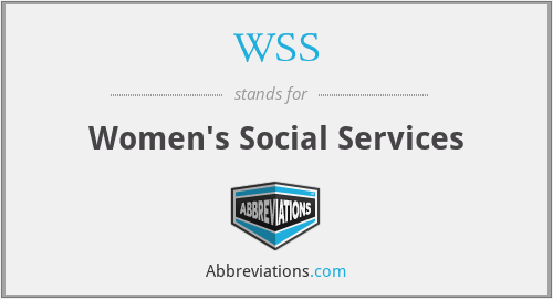 WSS - Women's Social Services