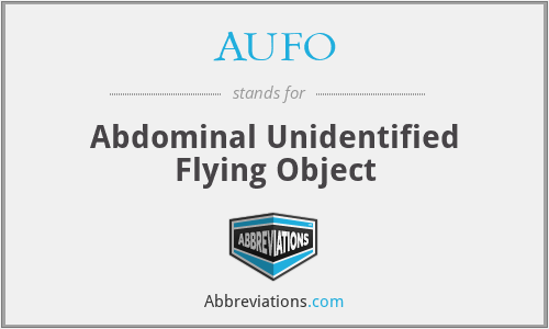 AUFO - Abdominal Unidentified Flying Object