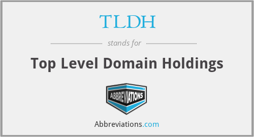 TLDH - Top Level Domain Holdings