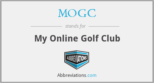 MOGC - My Online Golf Club