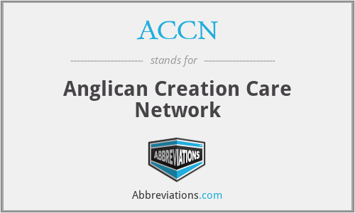 ACCN - Anglican Creation Care Network