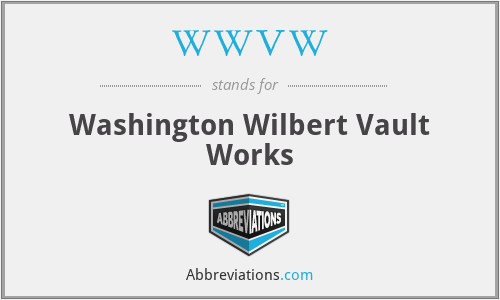 WWVW - Washington Wilbert Vault Works