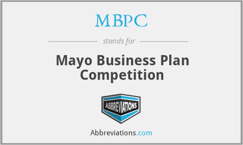 MBPC - Mayo Business Plan Competition