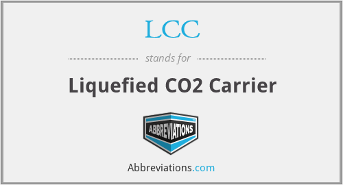 LCC - Liquefied CO2 Carrier