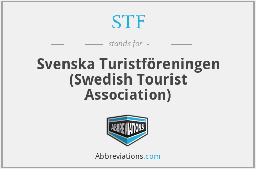 STF - Svenska Turistföreningen (Swedish Tourist Association)