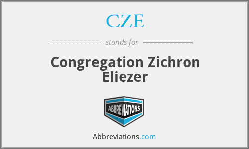 CZE - Congregation Zichron Eliezer
