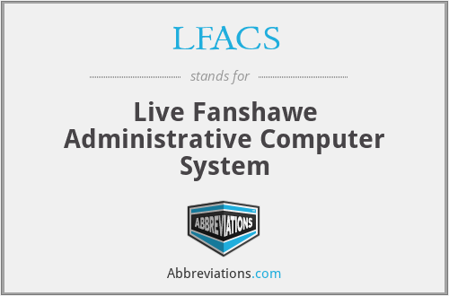 LFACS - Live Fanshawe Administrative Computer System