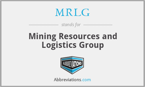 MRLG - Mining Resources and Logistics Group