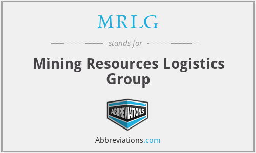 MRLG - Mining Resources Logistics Group