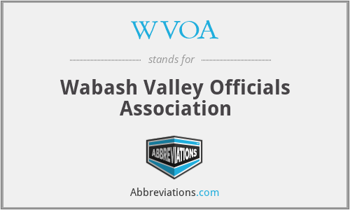 WVOA - Wabash Valley Officials Association