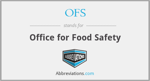 OFS - Office for Food Safety