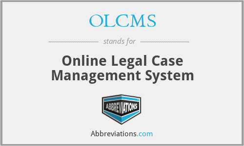 OLCMS - Online Legal Case Management System