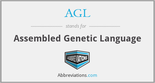 AGL - Assembled Genetic Language