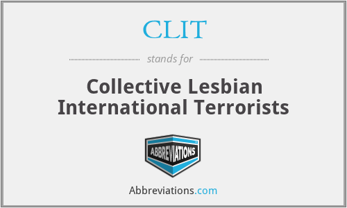 CLIT - Collective Lesbian International Terrorists