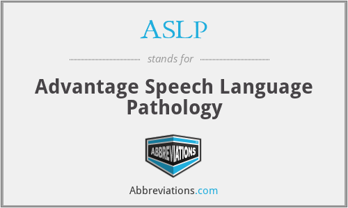 ASLP - Advantage Speech Language Pathology
