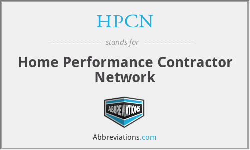 HPCN - Home Performance Contractor Network
