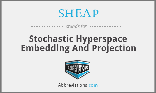 SHEAP - Stochastic Hyperspace Embedding And Projection
