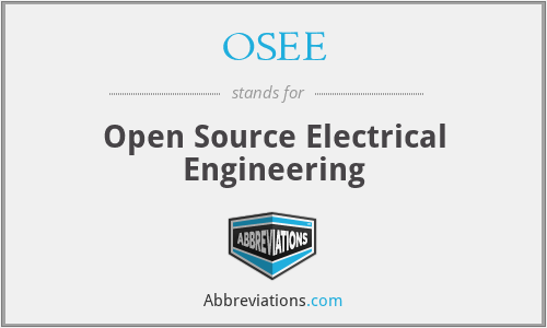 OSEE - Open Source Electrical Engineering