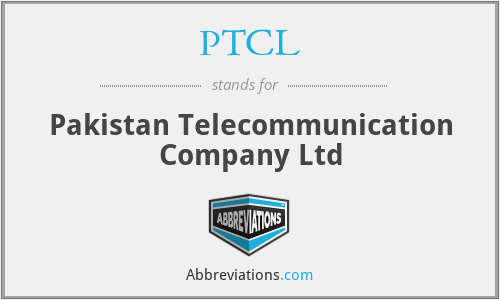 PTCL - Pakistan Telecommunication Company Ltd