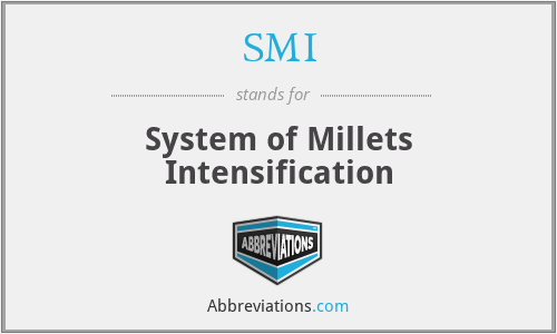 SMI - System of Millets Intensification