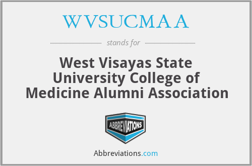 WVSUCMAA - West Visayas State University College of Medicine Alumni Association