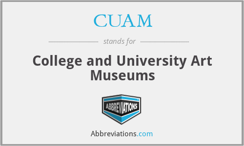 CUAM - College and University Art Museums