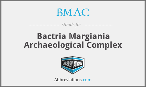 BMAC - Bactria Margiania Archaeological Complex