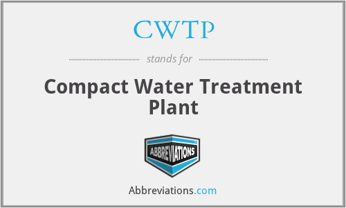 CWTP - Compact Water Treatment Plant
