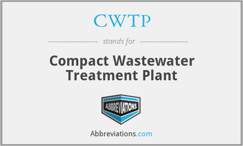 CWTP - Compact Wastewater Treatment Plant