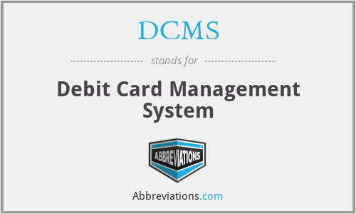 DCMS - Debit Card Management System