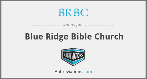BRBC - Blue Ridge Bible Church