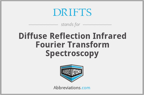 DRIFTS - Diffuse Reflection Infrared Fourier Transform Spectroscopy