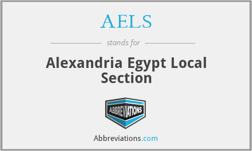 AELS - Alexandria Egypt Local Section